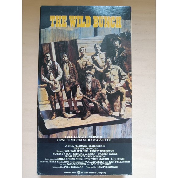 The Wild Bunch VHS - Picture 1 of 2